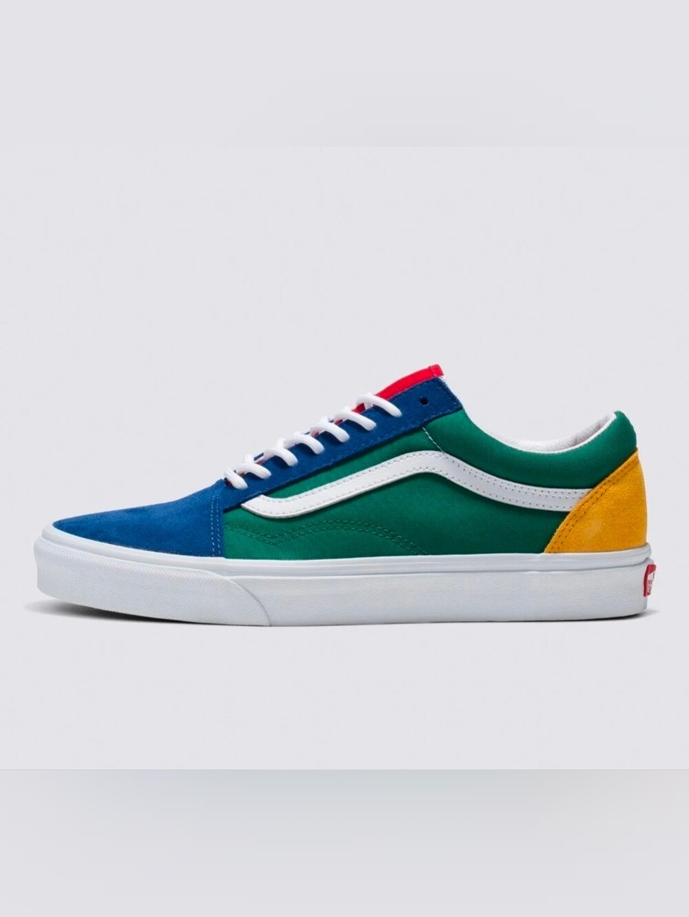 Vans Old Skool Shoes - Vans Yacht Club Blue/Green/yellow Mens 9 / Womens 10.5